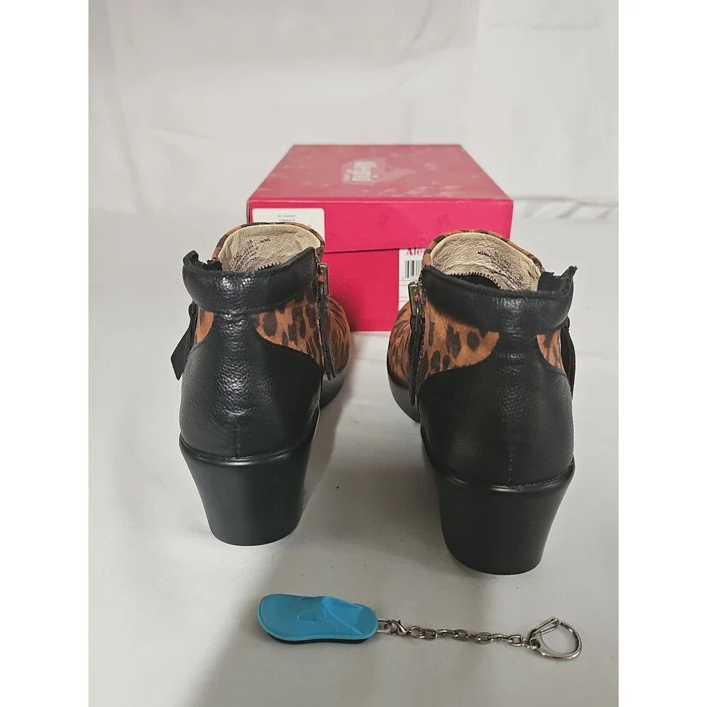 Alegria Sloan Leopard Boots Size 38 us size 8 to 8.5 Slo-402